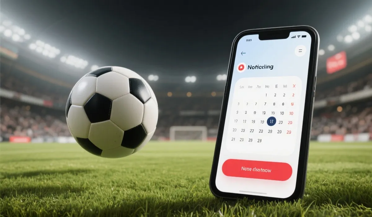 赛事提醒功能示意图